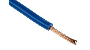 Stranded Wire PVC 1.5mm² Copper Blue 25m